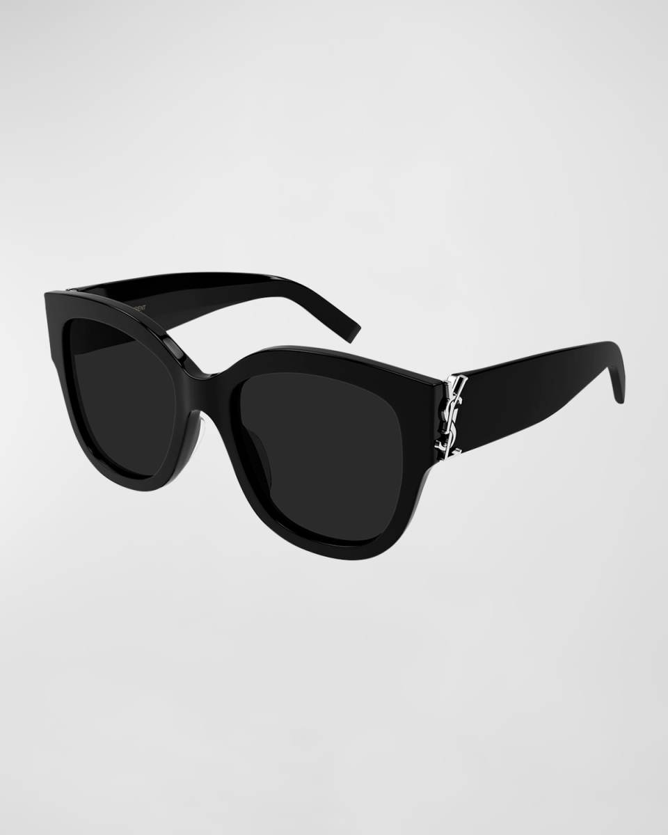 YSL Oversized Acetate Cat-Eye Sunglasses